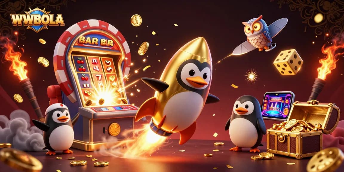 Rasakan keseruan bermain slot di WWBOLA dengan jackpot dan simbol keberuntungan.