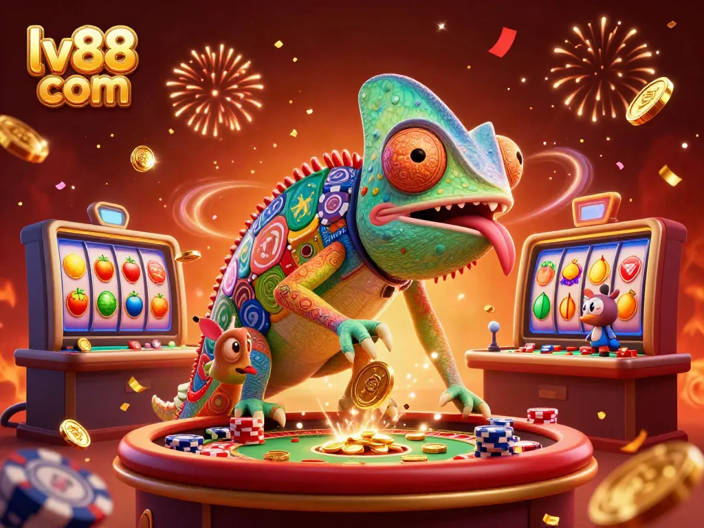 Engage with lv88 com's exciting slots experience in a vibrant casino scene