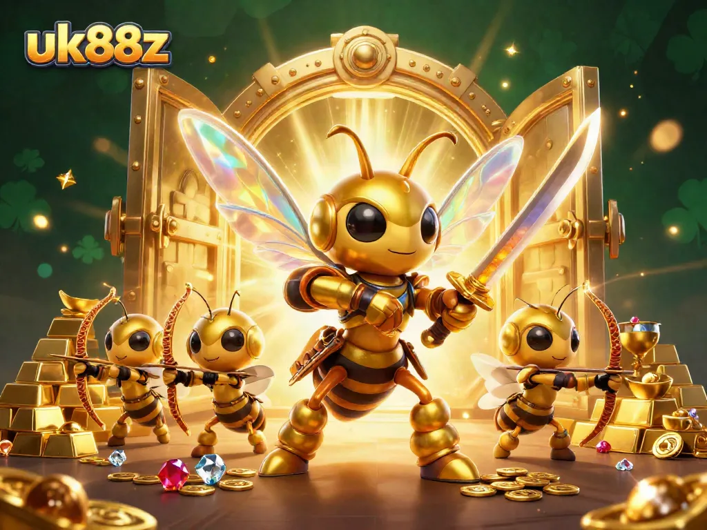 Join the excitement at uk88z with thrilling slots gameplay and dazzling golden treasures.
