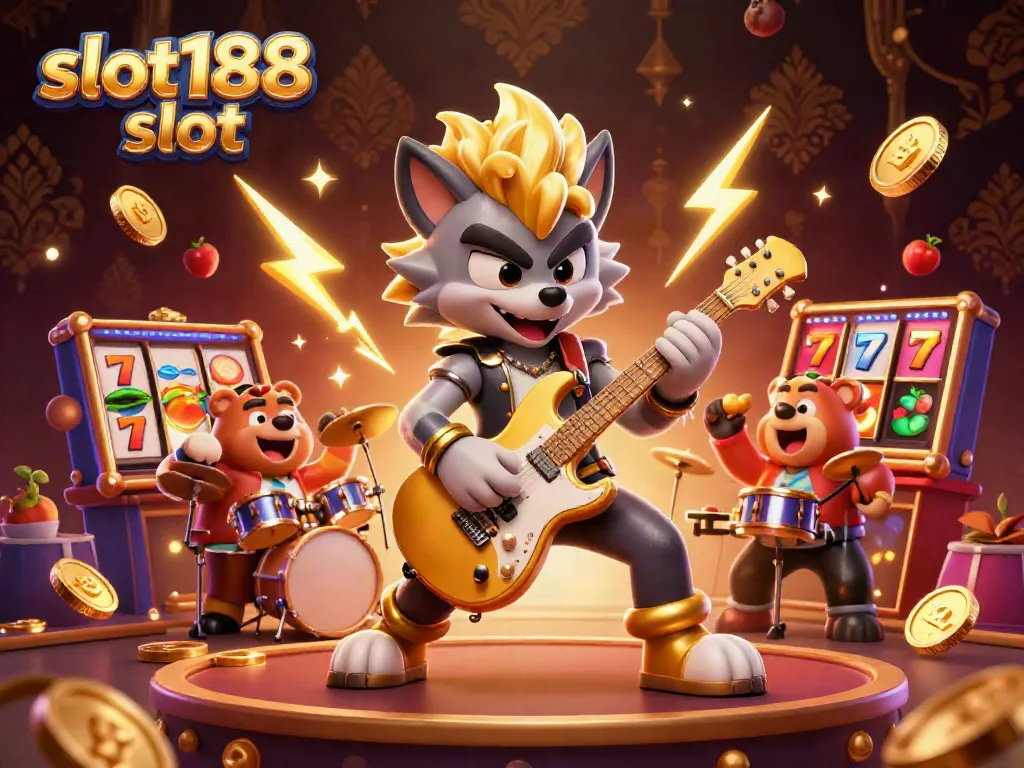 Mengakses slot188 slot dengan aman melalui permainan slot pada ilustrasi kasino digital yang hidup dan menarik.