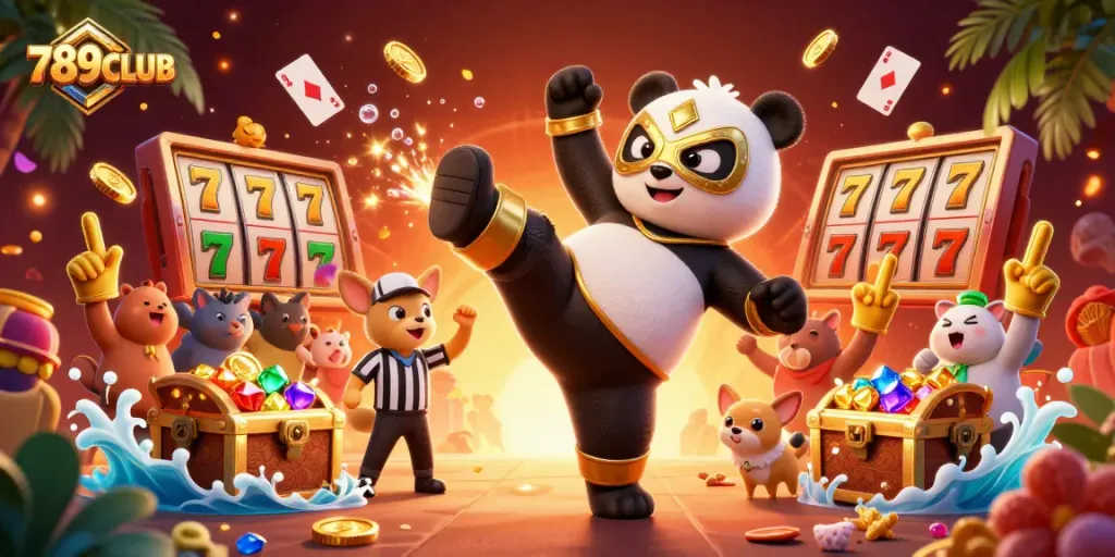 Experience excitement at 789CLUB with action-packed scenes featuring jackpot wins and dynamic gameplay.