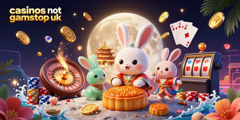 Experience dynamic gameplay in casinos not on gamstop uk with colorful scenes of jackpots and winnings.