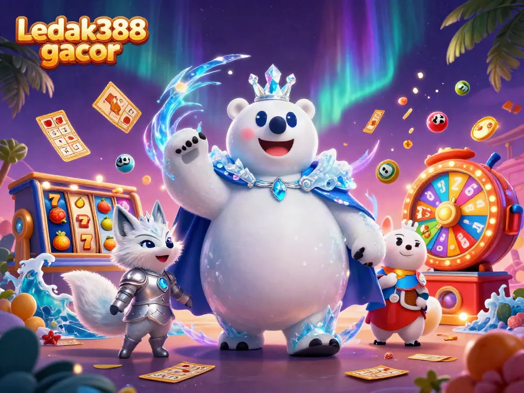 Experience thrilling moments playing Ledak388 gacor with interactive slot games featuring vibrant characters.