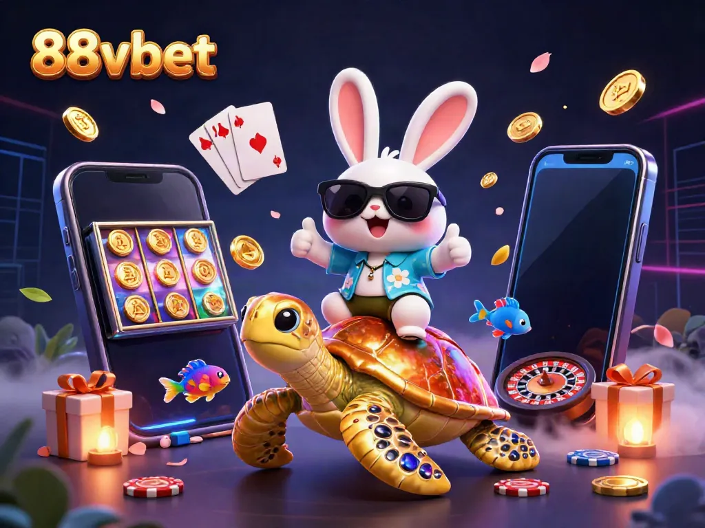 Play colorful slot games and win big with 88vbet's exciting casino adventures.