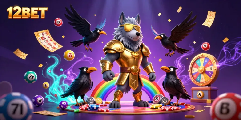 Engage with 12BET's thrilling online gaming universe featuring vibrant lottery elements.