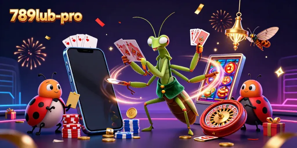 Experience the thrill of 789lub-pro with imaginative casino creatures celebrating big wins.