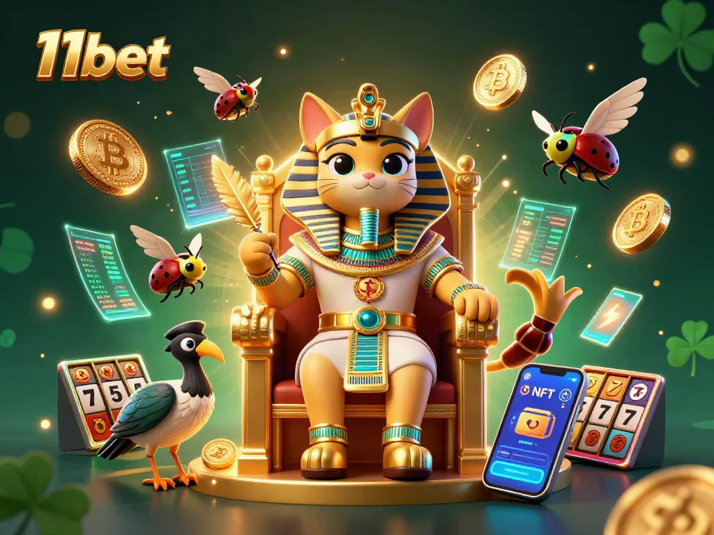 Play exciting games at 11bet with vibrant characters and dynamic casino elements.