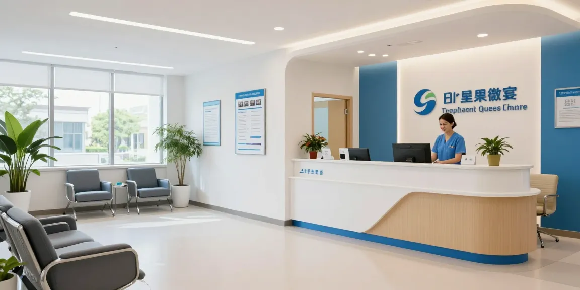 Healthcare provider consultation in a modern clinic featuring the link slot for patient care.