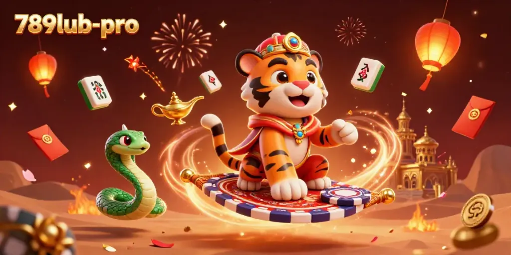 Experience thrilling gameplay with 789lub-pro in a magical casino scene full of gems and luck.