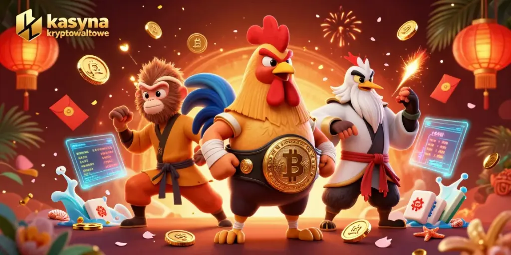 Experience thrilling gameplay at kasyna kryptowalutowe with stunning crypto illustrations and dynamic characters.