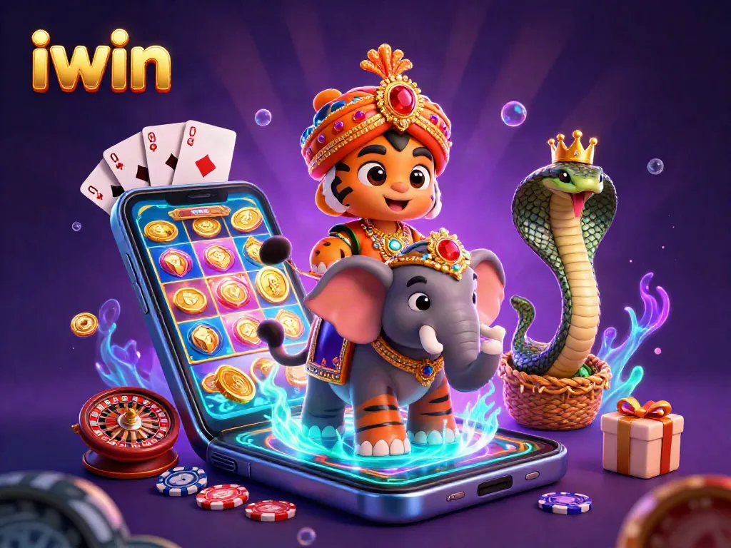 Experience the thrill of iwin with a vibrant, immersive casino adventure featuring 3D characters and games.